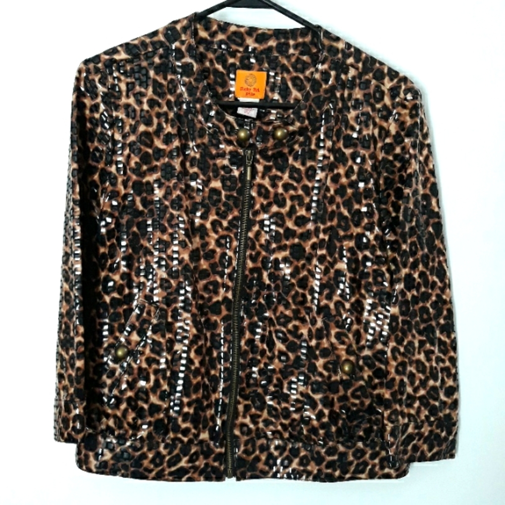 Ruby Rd. Petite cropped jacket